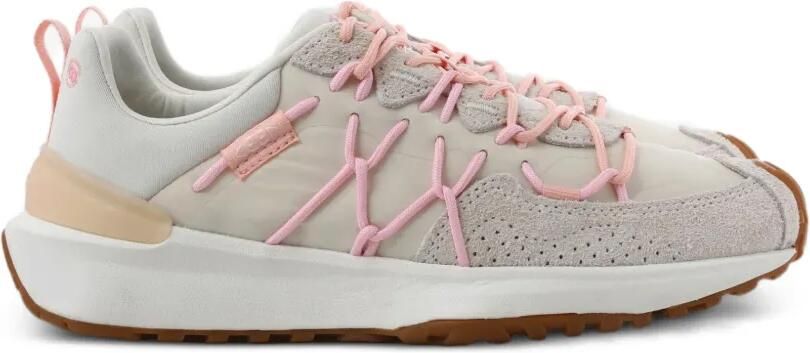 KEEN FOOTWEAR UNEEK Trekker lace-up panelled sneakers Beige