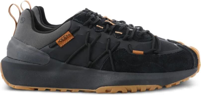 KEEN FOOTWEAR UNEEK Trekker upanelled lace-up sneakers Zwart