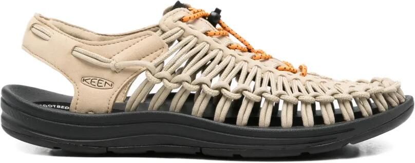 KEEN FOOTWEAR Unek gevlochten sneakers Beige