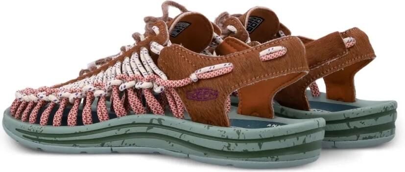 KEEN FOOTWEAR Unek Lea sandalen verfraaid met koord Bruin - Foto 2