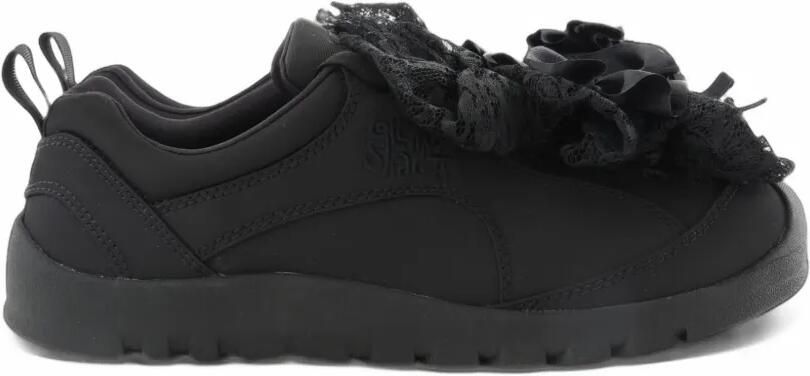 KEEN FOOTWEAR x Collina Strada Jasper Rock SP lace-trimmed ruffled sneakers Zwart