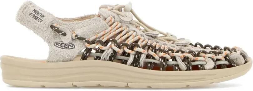 KEEN FOOTWEAR x Henrik Vibskov Uneek gevlochten sandalen Beige