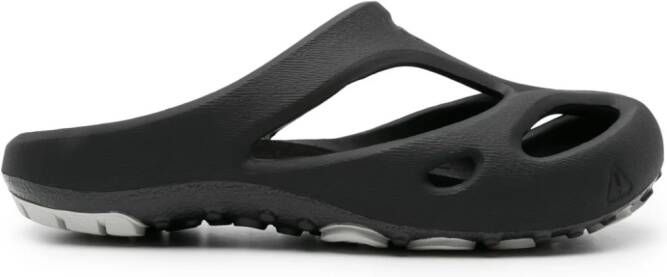 KEEN FOOTWEAR Shanti slippers met logo-reliëf Zwart