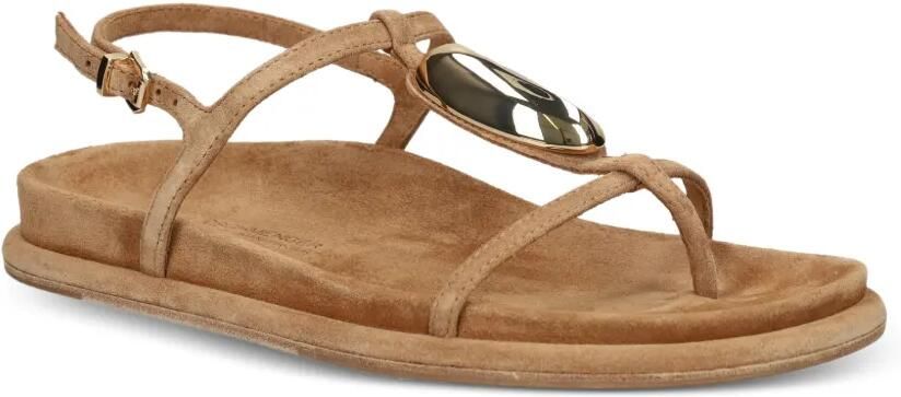 Kennel & Schmenger Aily verfraaide suède sandalen Beige - Foto 3