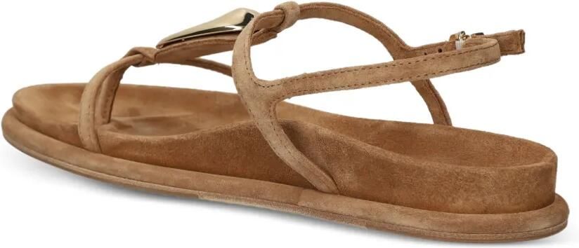 Kennel & Schmenger Aily verfraaide suède sandalen Beige - Foto 4