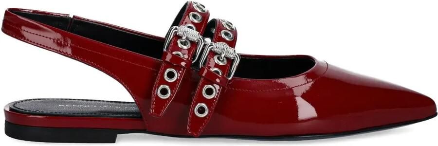 Kennel & Schmenger Greta pumps met omslag Rood
