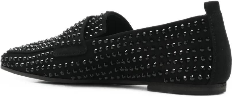 Kennel&Schmenger Lotta loafers verfraaid met kristallen Zwart - Foto 3