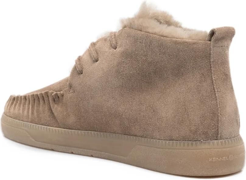 Kennel&Schmenger Pop shearling-trimmed boots Beige - Foto 2