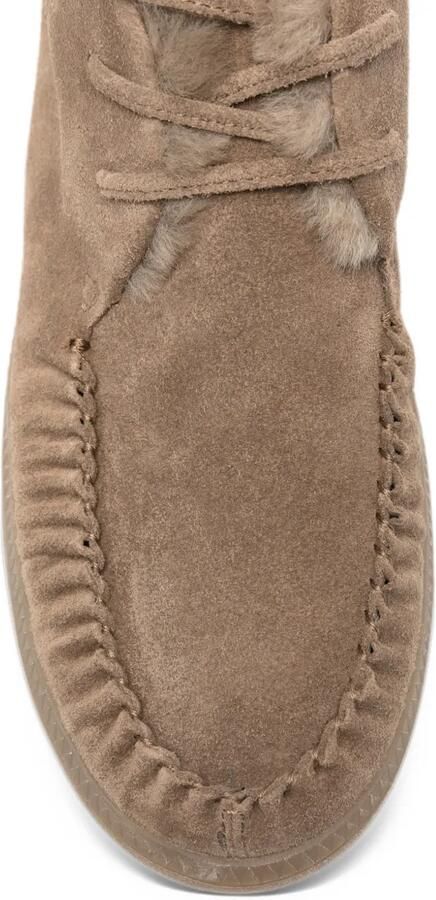 Kennel&Schmenger Pop shearling-trimmed boots Beige - Foto 4