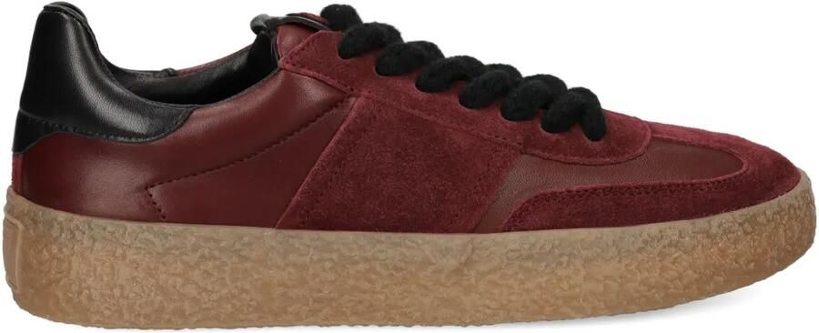 Kennel & Schmenger Sneakers met suède vlakken Rood