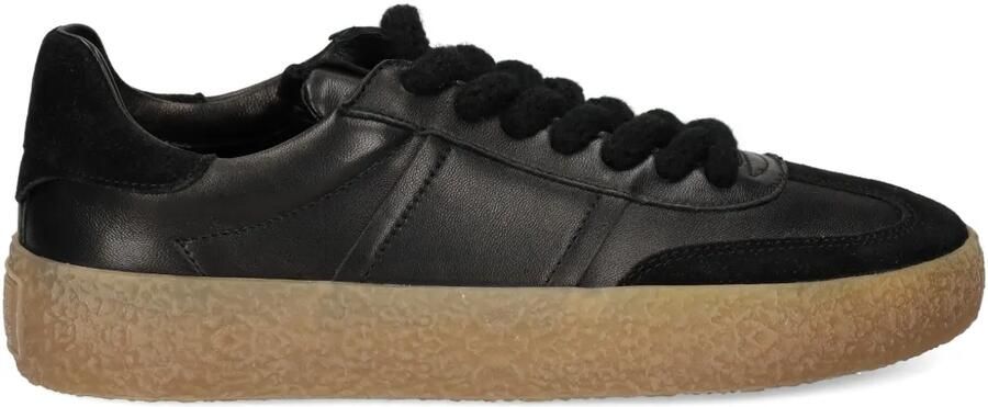 Kennel & Schmenger Sneakers met suède vlakken Zwart