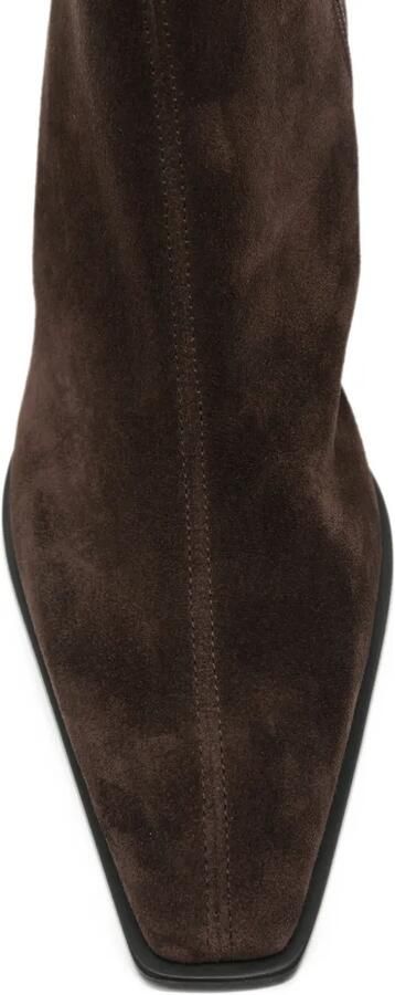 Kennel&Schmenger Zuri fringe-detail studded ankle boots Bruin - Foto 3