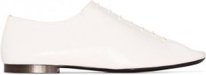 Lemaire Derby schoenen met vierkante neus Wit
