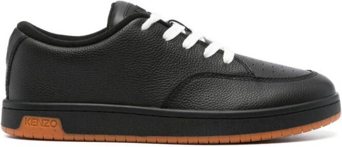 Kenzo -Dome leren sneakers Zwart