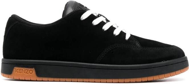 Kenzo -Dome suède sneakers Zwart