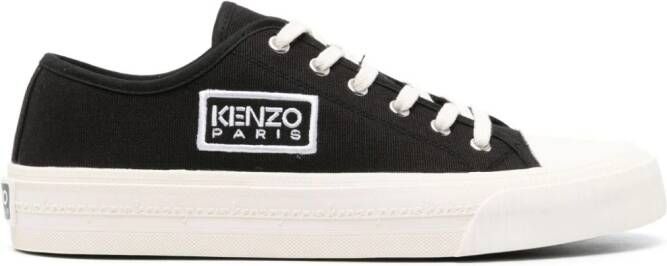 Kenzo Foxy canvas sneakers Zwart
