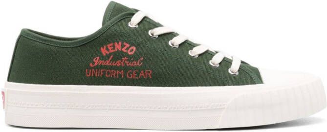 Kenzo Foxy sneakers met logoprint Groen
