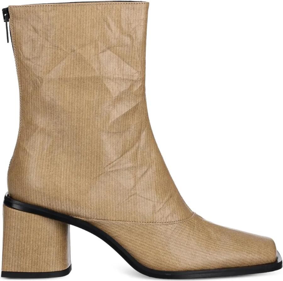 Kenzo 75 mm Kimi laarzen met vierkante neus Beige