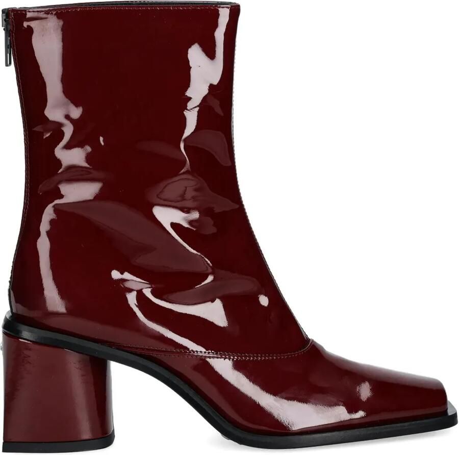 Kenzo 75 mm Kimi laarzen met vierkante neus Rood