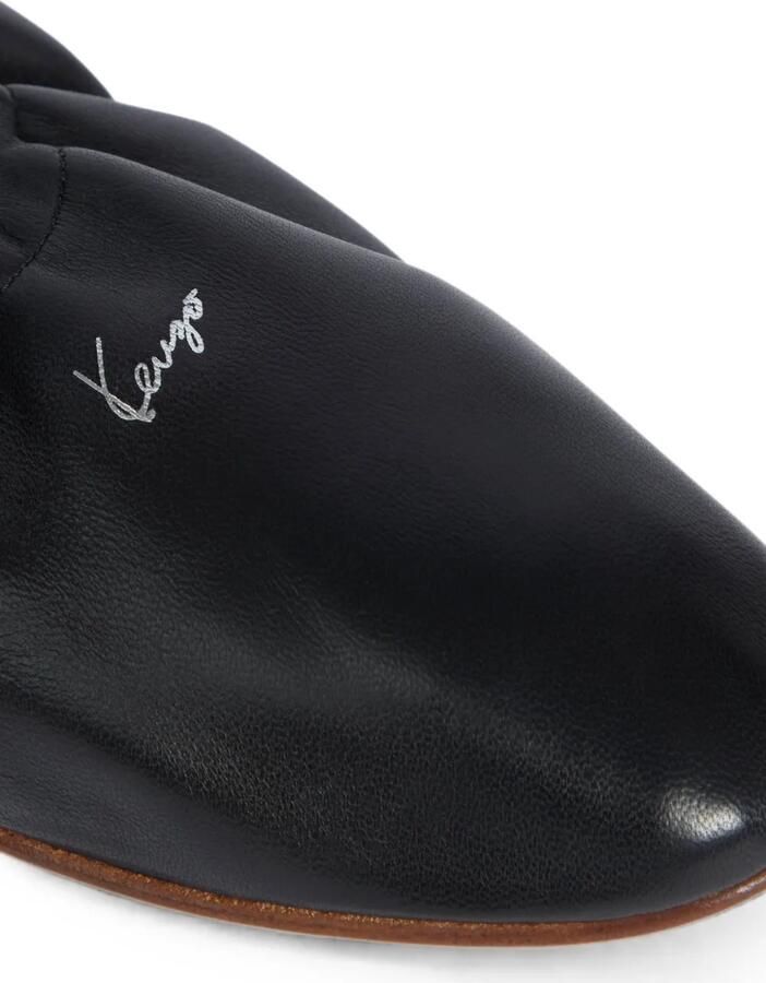 Kenzo Ballet elastische ballerina's met logoprint Zwart - Foto 2