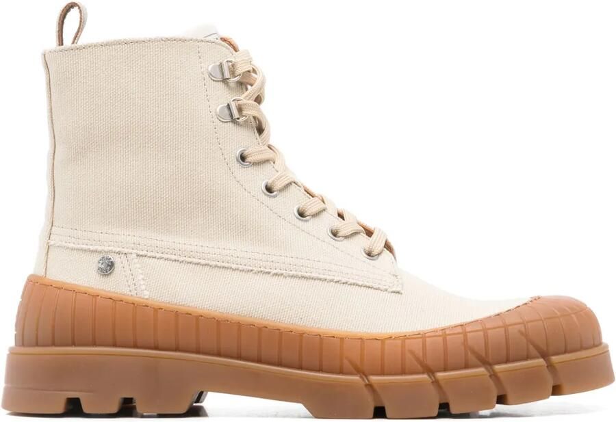 Kenzo Canvas laarzen Beige