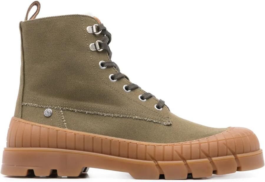 Kenzo Canvas laarzen Groen