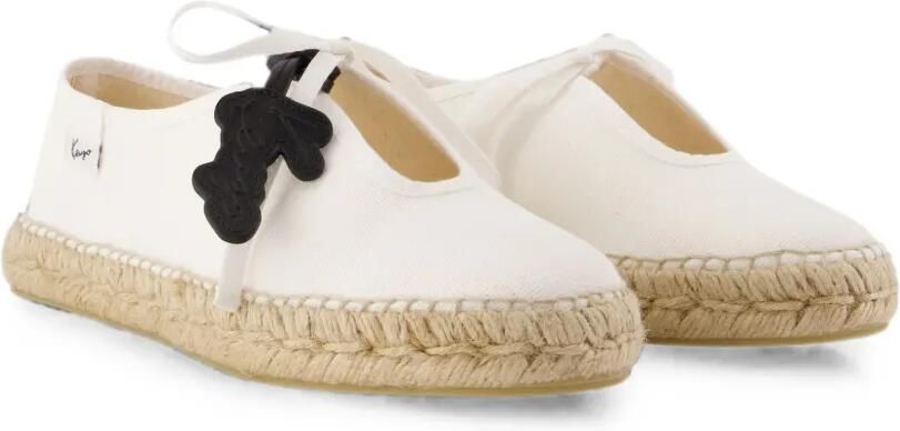 Kenzo Espadrilles met bedeldetail Wit - Foto 2