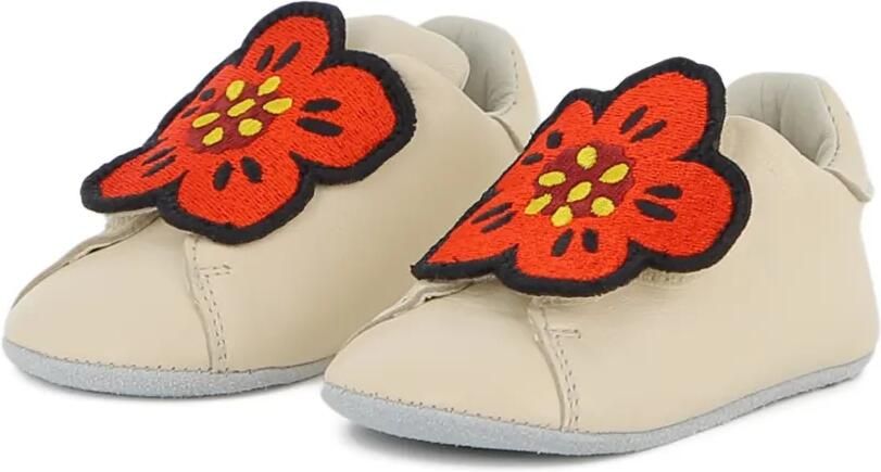 Kenzo Kids Boke Flower babyschoentjes Beige
