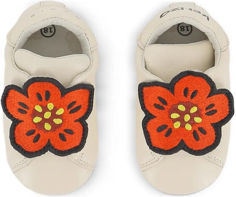 Kenzo Kids Boke Flower slippers Beige - Foto 3