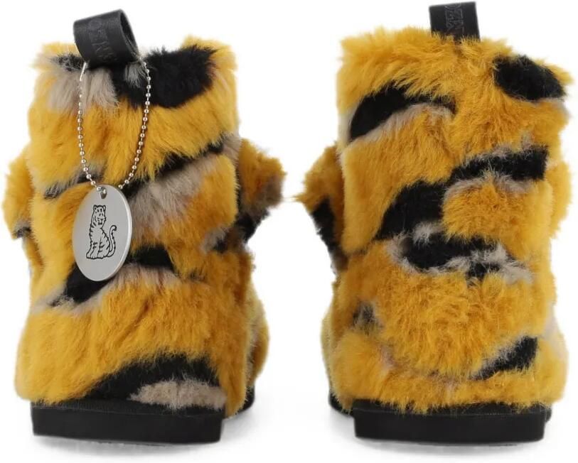 Kenzo Kids Laarzen van imitatiebont met tijger-print Geel - Foto 3