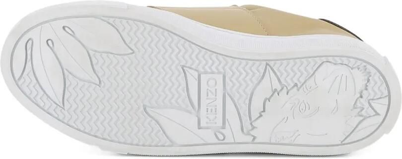 Kenzo Kids Tiger Head sneakers met borduurwerk Beige - Foto 5