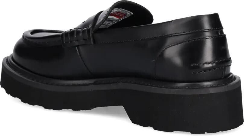 Kenzo Leren penny loafers Zwart - Foto 2