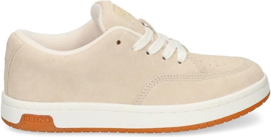 Kenzo Leren sneakers Beige - Foto 4