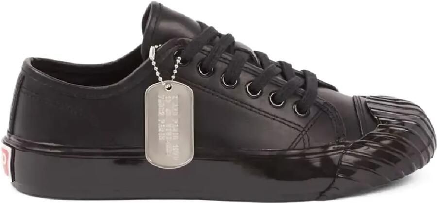 Kenzo Leren sneakers Zwart