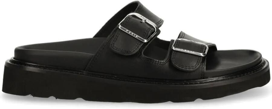 Kenzo Matto leren sandalen Zwart