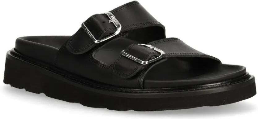 Kenzo Matto leren sandalen Zwart - Foto 4
