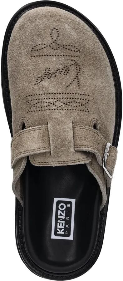 Kenzo Matto muiltjes met gespdetail Beige - Foto 2