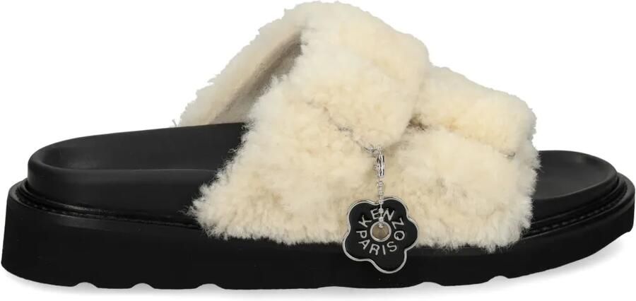 Kenzo Matto slippers Wit