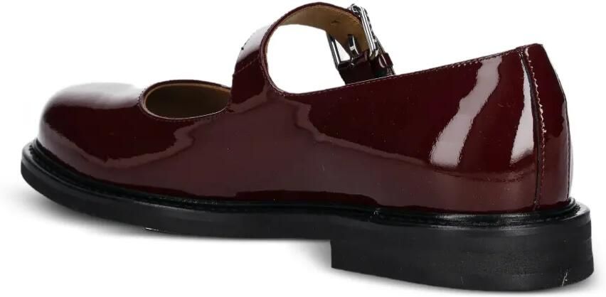 Kenzo Meari leren ballerina's met gespbandje Rood - Foto 2