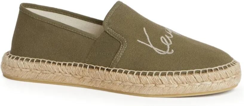 Kenzo Signature platte espadrilles Groen