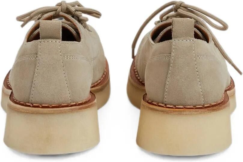 Kenzo smile suède derby schoenen Beige - Foto 2