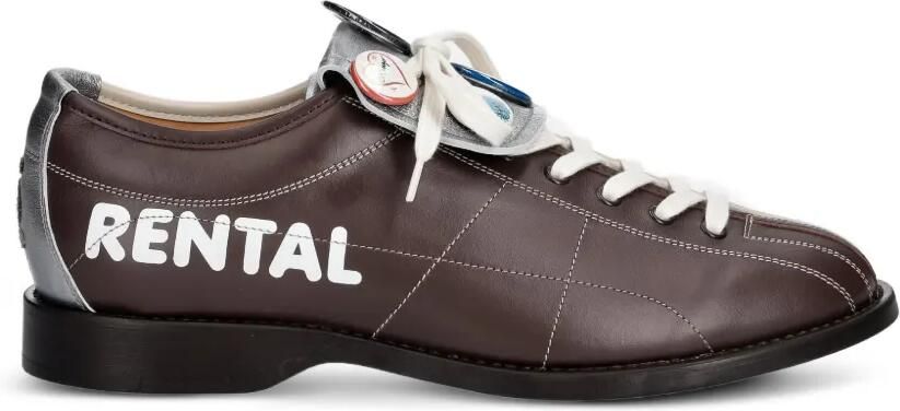 Kenzo Striker verfraaide derby schoenen Bruin