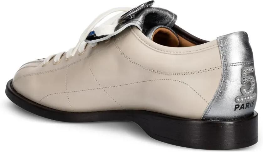 Kenzo Striker verfraaide derby schoenen Bruin - Foto 3