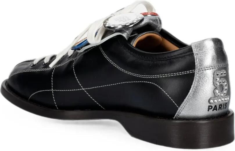 Kenzo Striker verfraaide derby schoenen Zwart - Foto 3