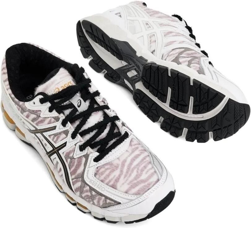 Kenzo x Asics Gel-Kayano 20 sneakers met tijgerpatroon Wit - Foto 2