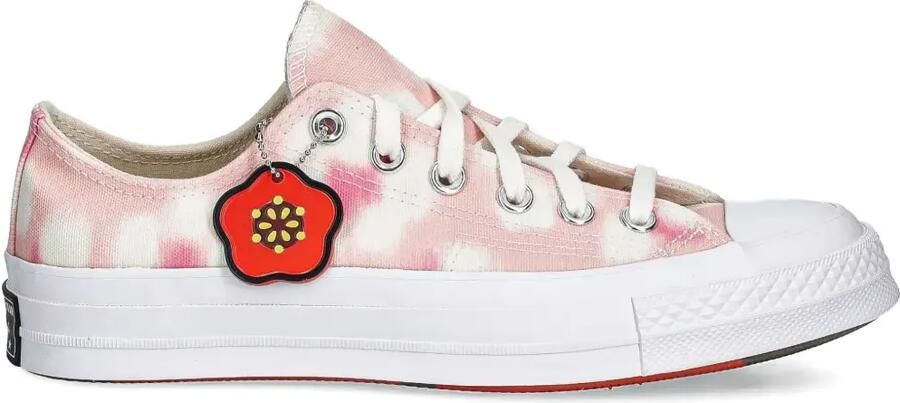 Kenzo x Converse sneakers met tie-dye print Roze