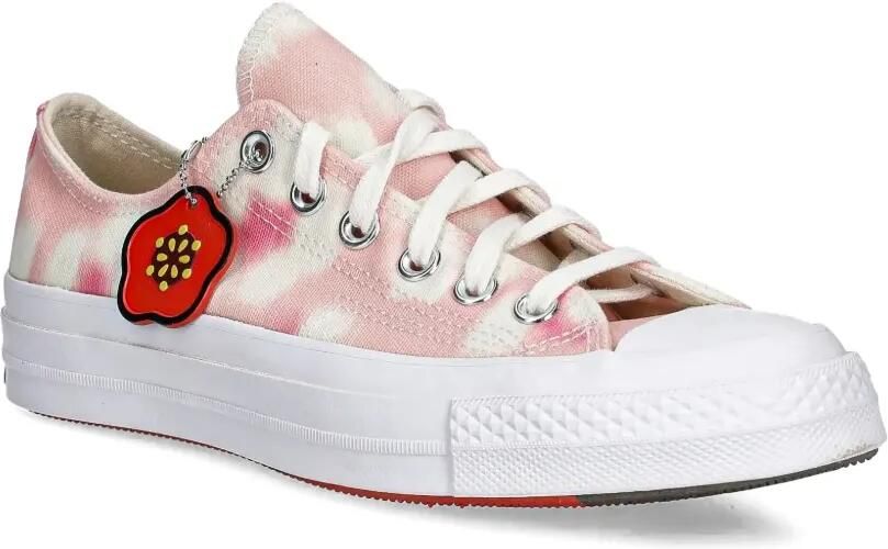 Kenzo x Converse sneakers met tie-dye print Roze - Foto 3
