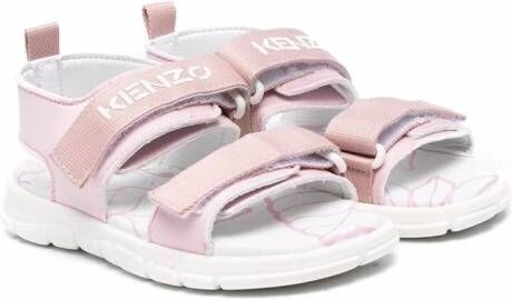 Kenzo Kids Sandalen met klittenband Roze