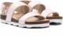 Kenzo Kids Sandalen met logoprint Roze - Thumbnail 1