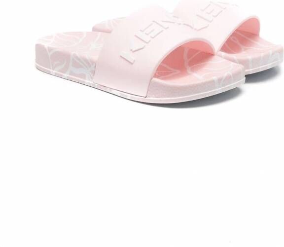 Kenzo Kids Slip-on sandalen Roze